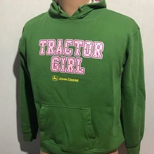 John Deere “Tractor Girl” Hoodie, Women’s Large